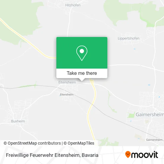 Карта Freiwillige Feuerwehr Eitensheim