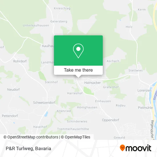 Карта P&R Turlweg