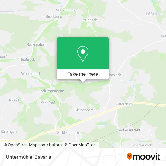 Карта Untermühle