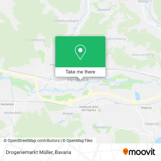 Карта Drogeriemarkt Müller