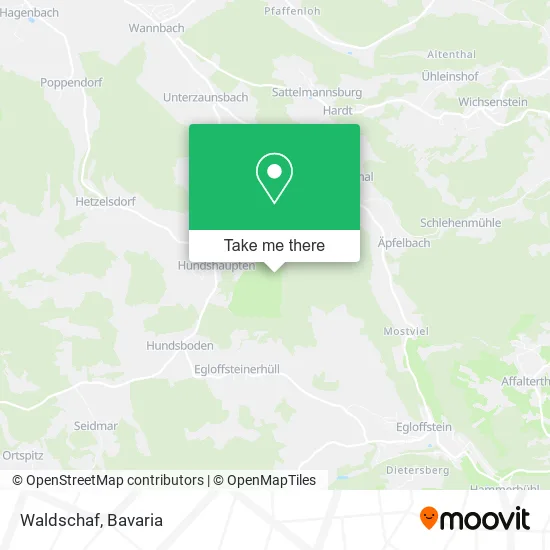 Карта Waldschaf