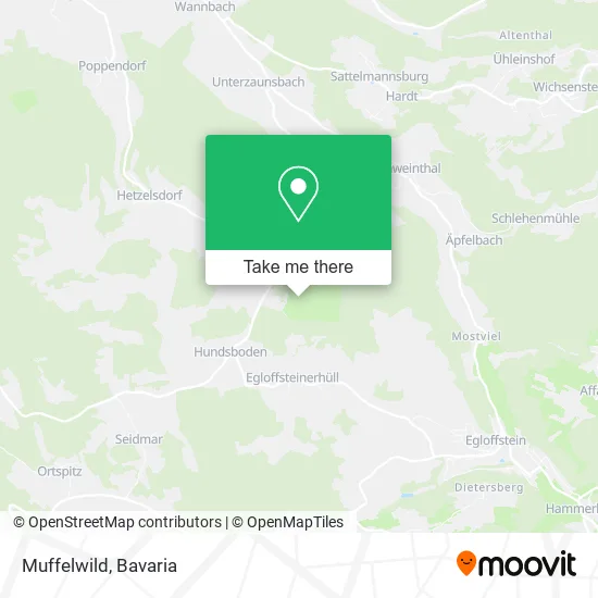 Карта Muffelwild