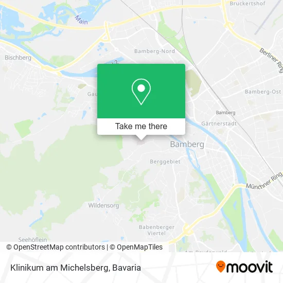 Карта Klinikum am Michelsberg