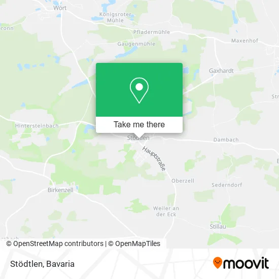 Карта Stödtlen