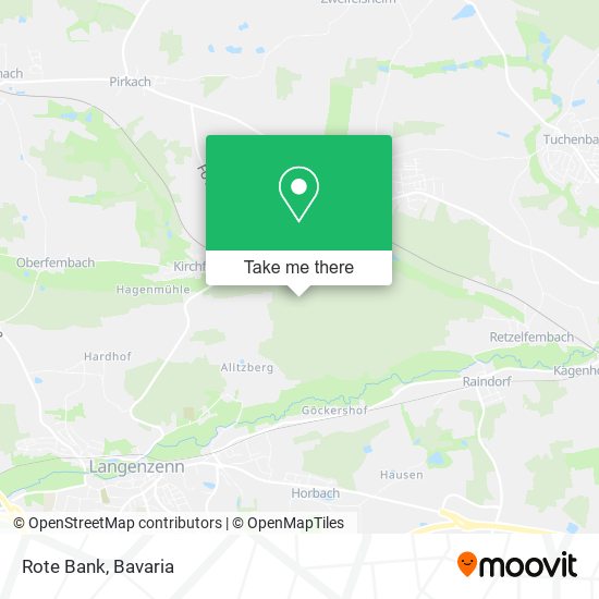 Rote Bank map