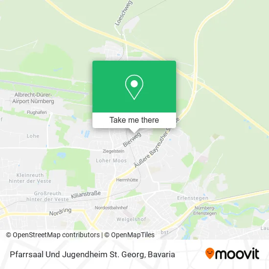 Карта Pfarrsaal Und Jugendheim St. Georg