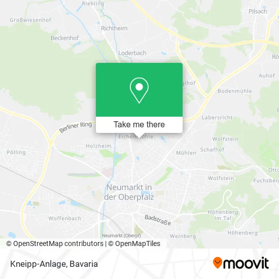 Карта Kneipp-Anlage