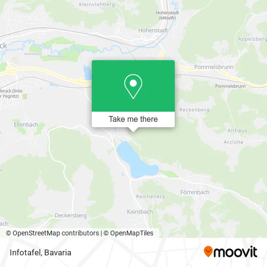 Карта Infotafel