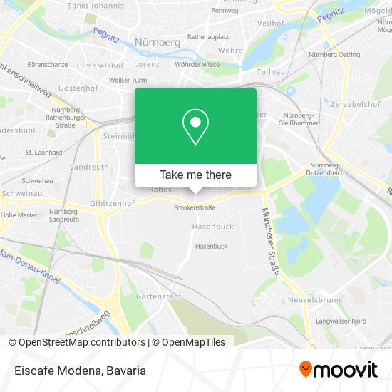 Карта Eiscafe Modena