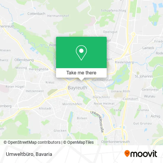 Карта Umweltbüro