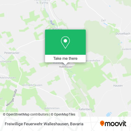 Карта Freiwillige Feuerwehr Walleshausen