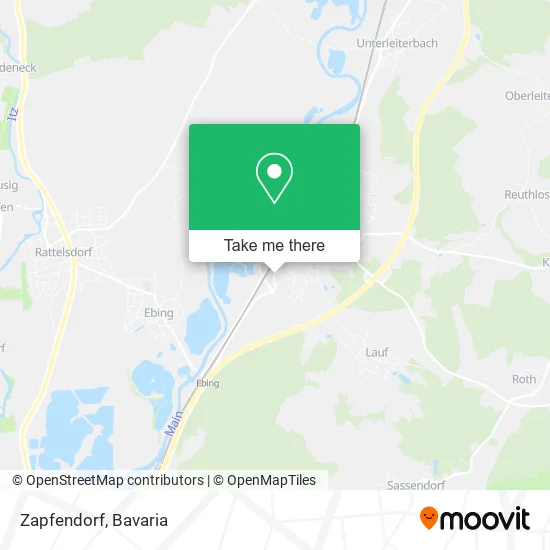 Карта Zapfendorf