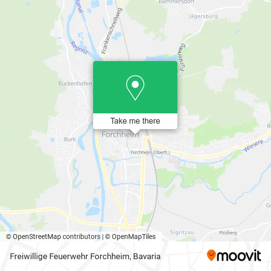 Карта Freiwillige Feuerwehr Forchheim