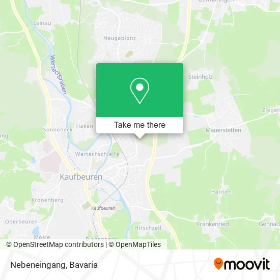 Карта Nebeneingang