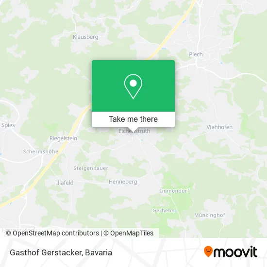 Карта Gasthof Gerstacker