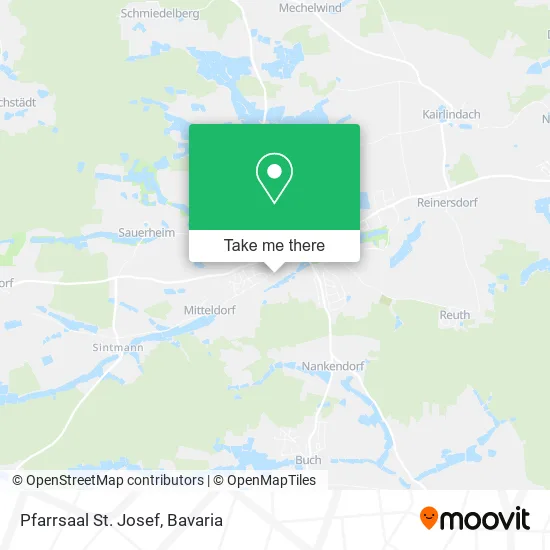 Карта Pfarrsaal St. Josef