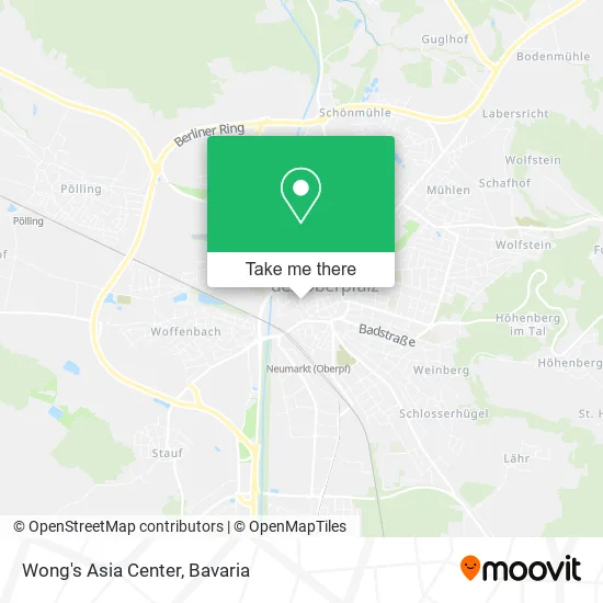 Карта Wong's Asia Center