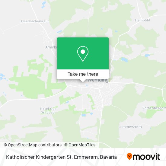 Katholischer Kindergarten St. Emmeram map