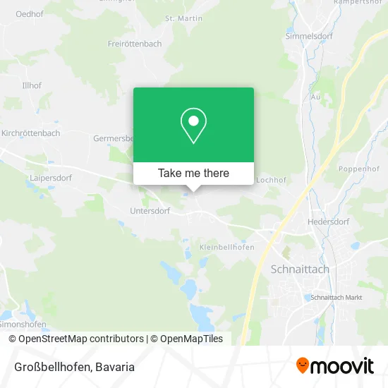Карта Großbellhofen