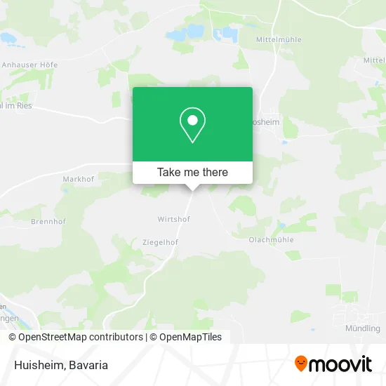 Карта Huisheim