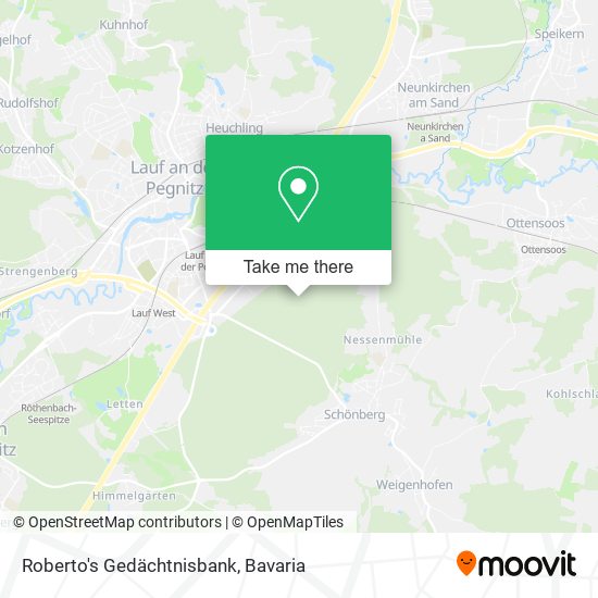 Roberto's Gedächtnisbank map