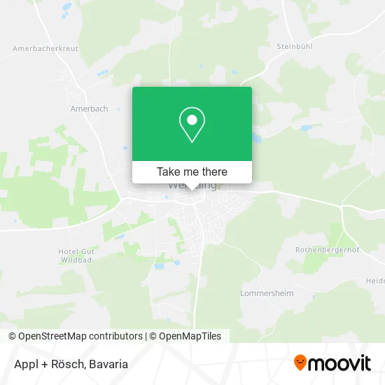 Карта Appl + Rösch