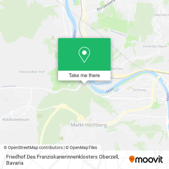 Карта Friedhof Des Franziskanerinnenklosters Oberzell