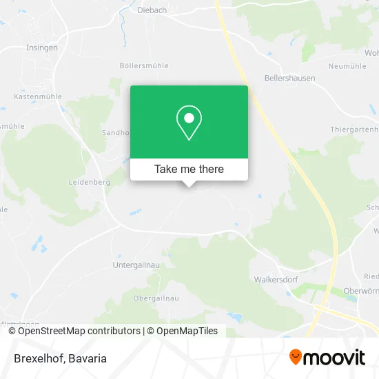 Карта Brexelhof
