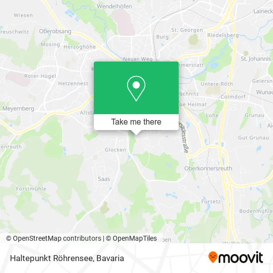 Карта Haltepunkt Röhrensee