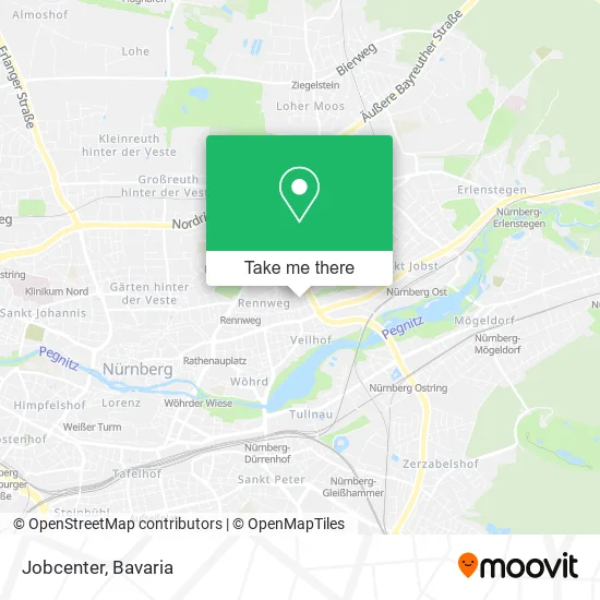 Карта Jobcenter