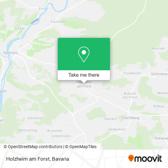 Карта Holzheim am Forst