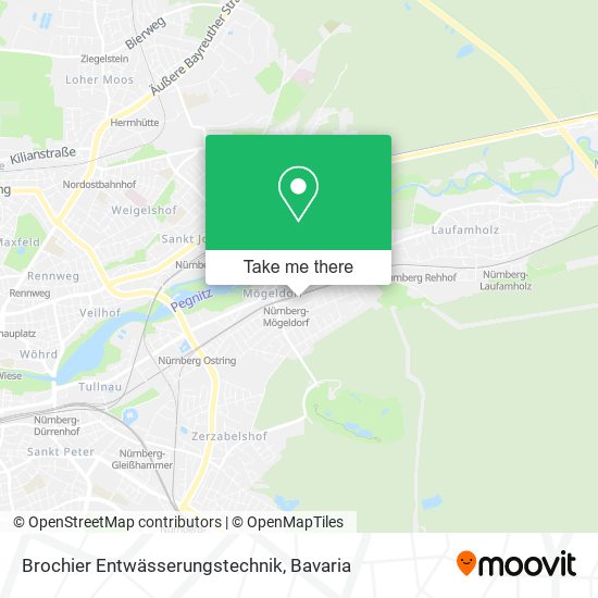 Brochier Entwässerungstechnik map