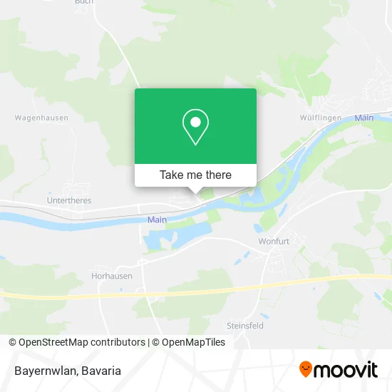 Карта Bayernwlan