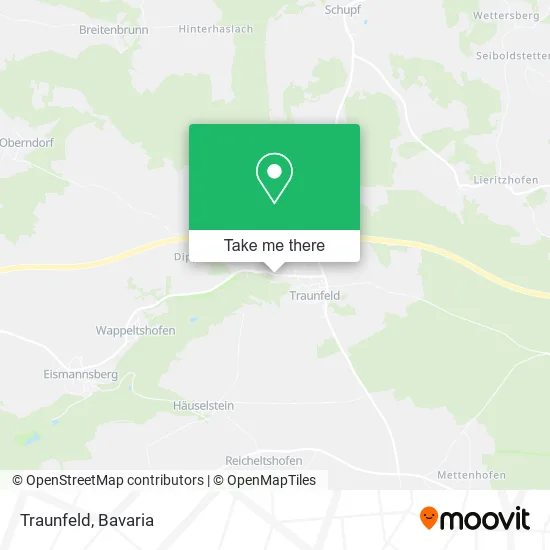Карта Traunfeld