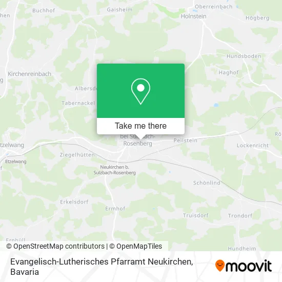 Карта Evangelisch-Lutherisches Pfarramt Neukirchen