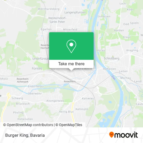 Карта Burger King