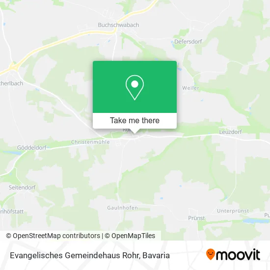 Карта Evangelisches Gemeindehaus Rohr