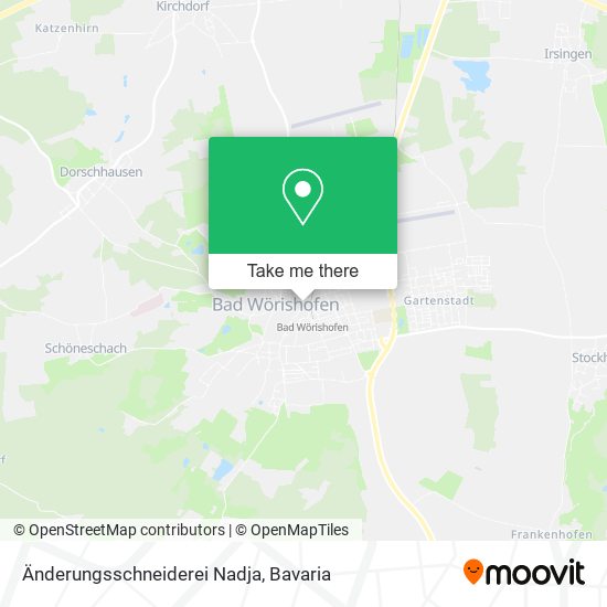 Änderungsschneiderei Nadja map