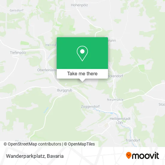 Карта Wanderparkplatz