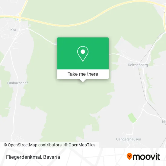 Карта Fliegerdenkmal