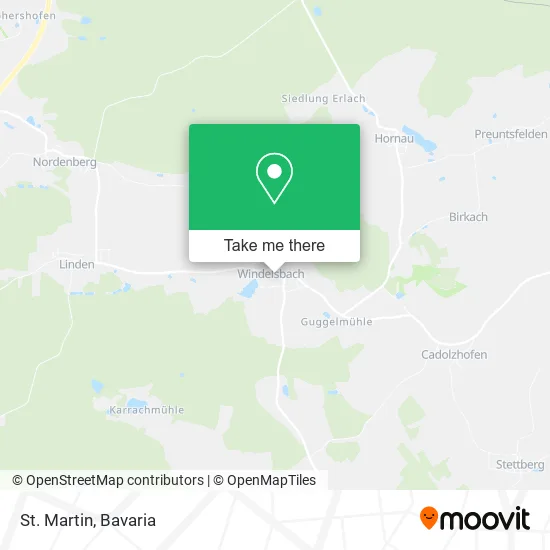 Карта St. Martin