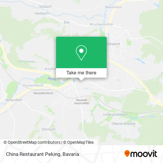 Карта China Restaurant Peking