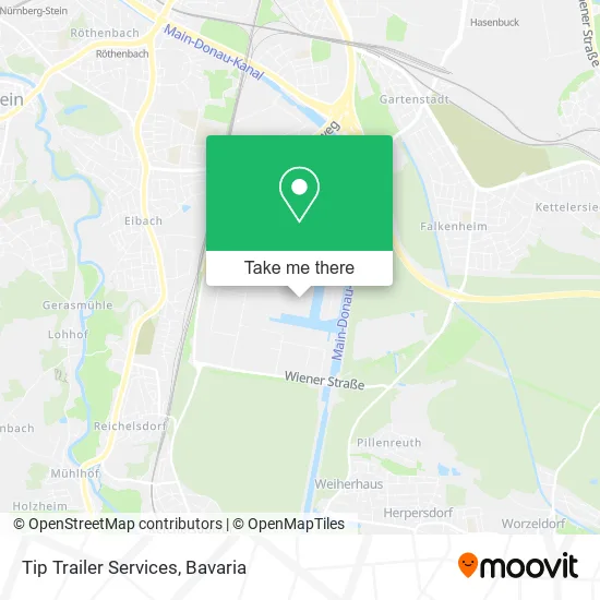 Карта Tip Trailer Services