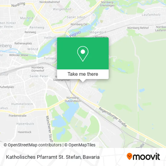 Карта Katholisches Pfarramt St. Stefan