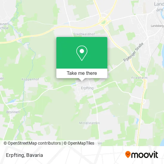 Карта Erpfting
