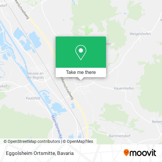 Карта Eggolsheim Ortsmitte