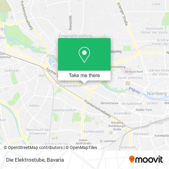 Карта Die Elektrostube