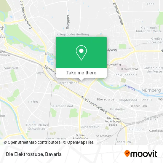 Карта Die Elektrostube