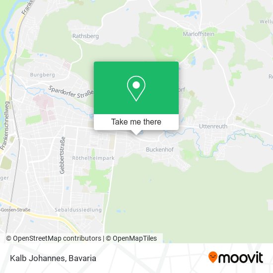 Карта Kalb Johannes