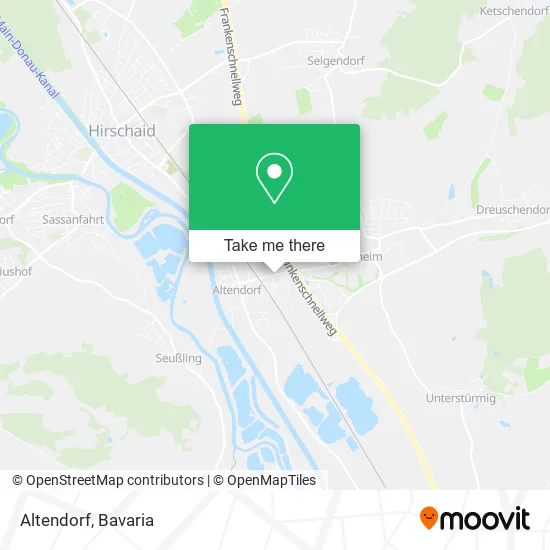 Altendorf map